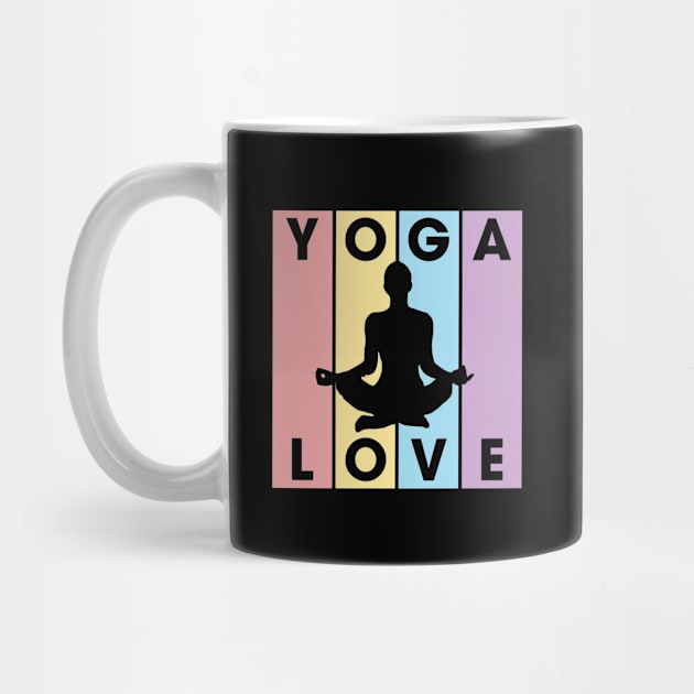 Yoga Love - 4 Colors by snapoutofit